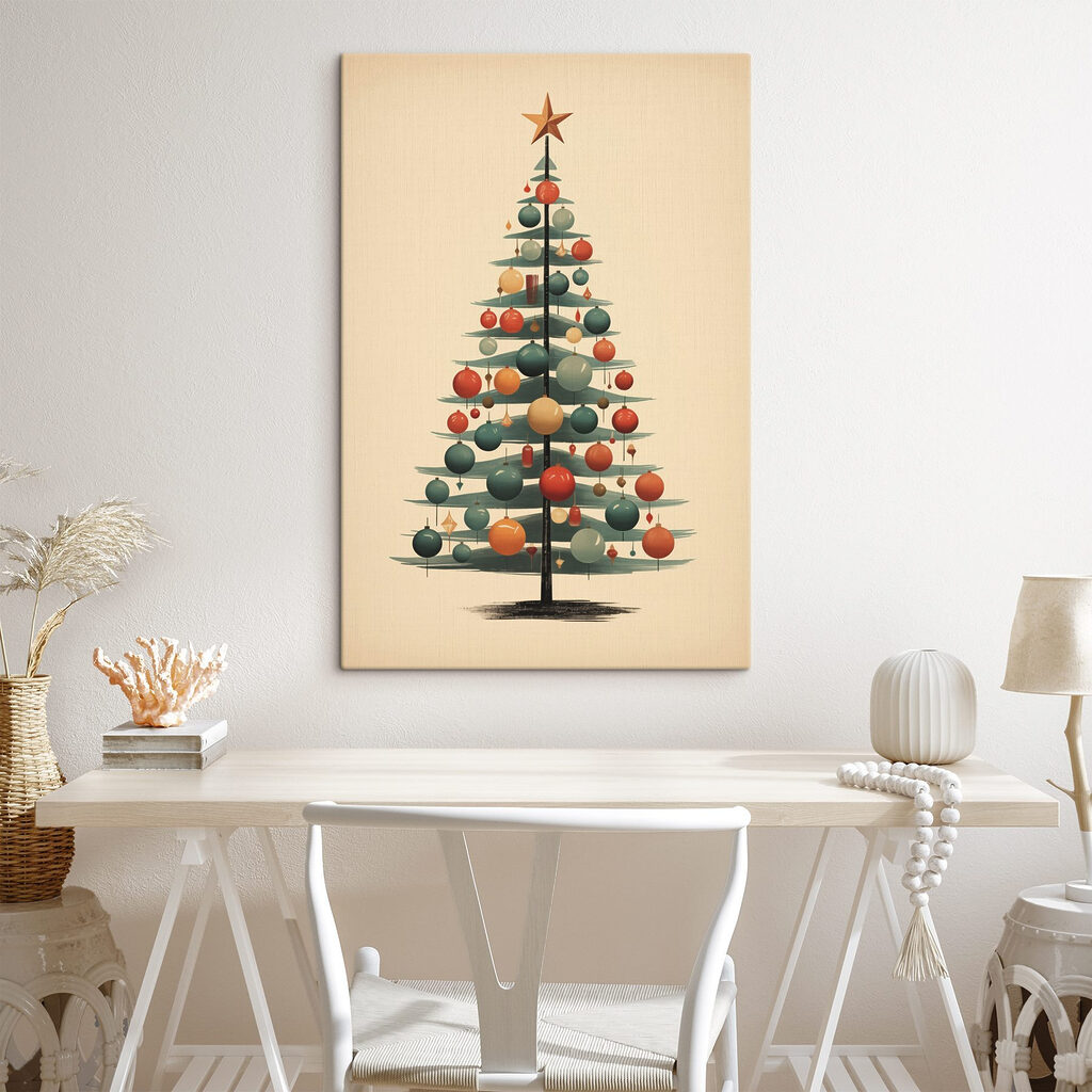 Árvore de Natal colorida — interior 2