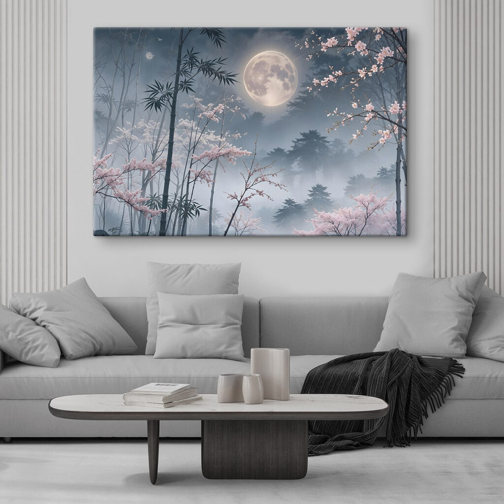 Lua entre bambus — interior 2
