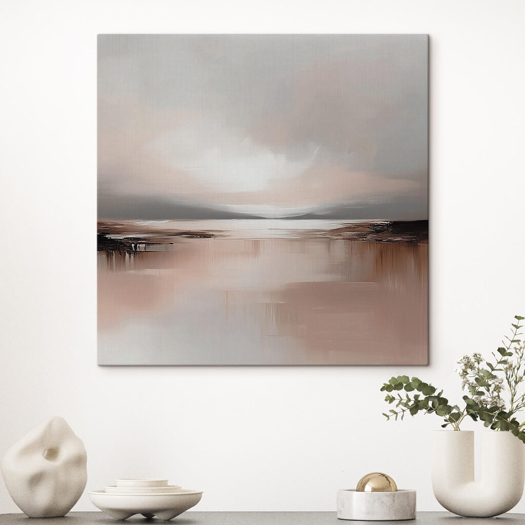 Lago em silêncio rosado — interior 3