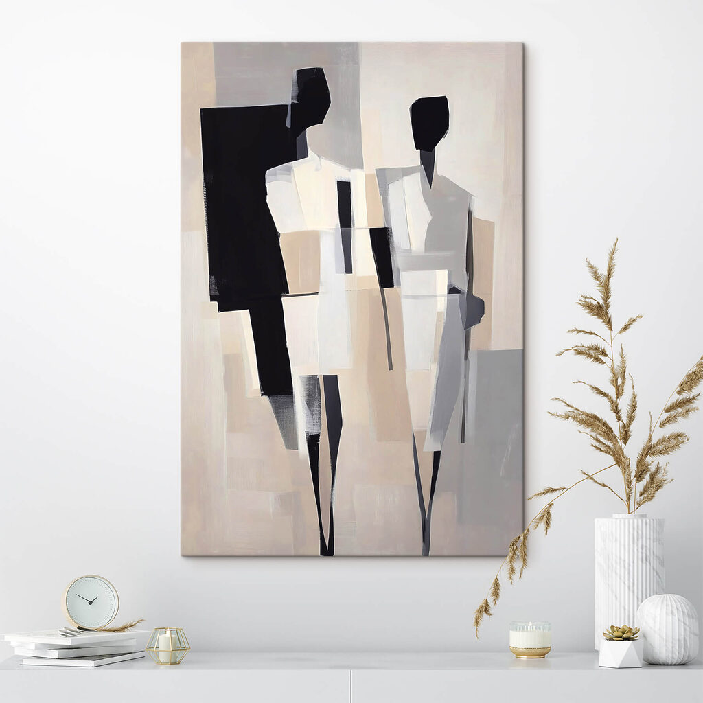 Duas figuras em marfim — interior 1