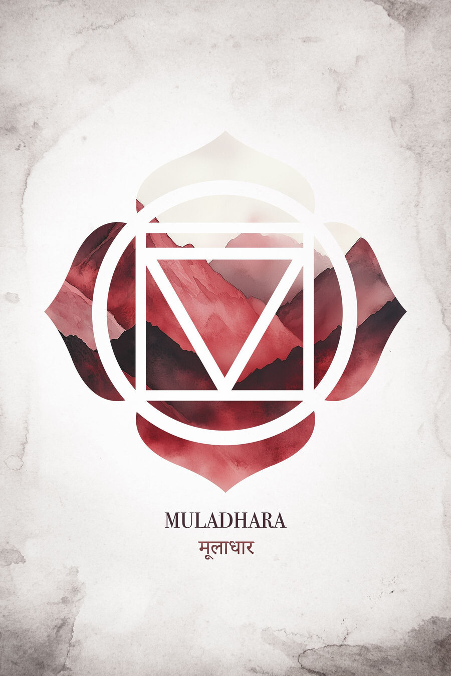 Chakra da raiz — design completo