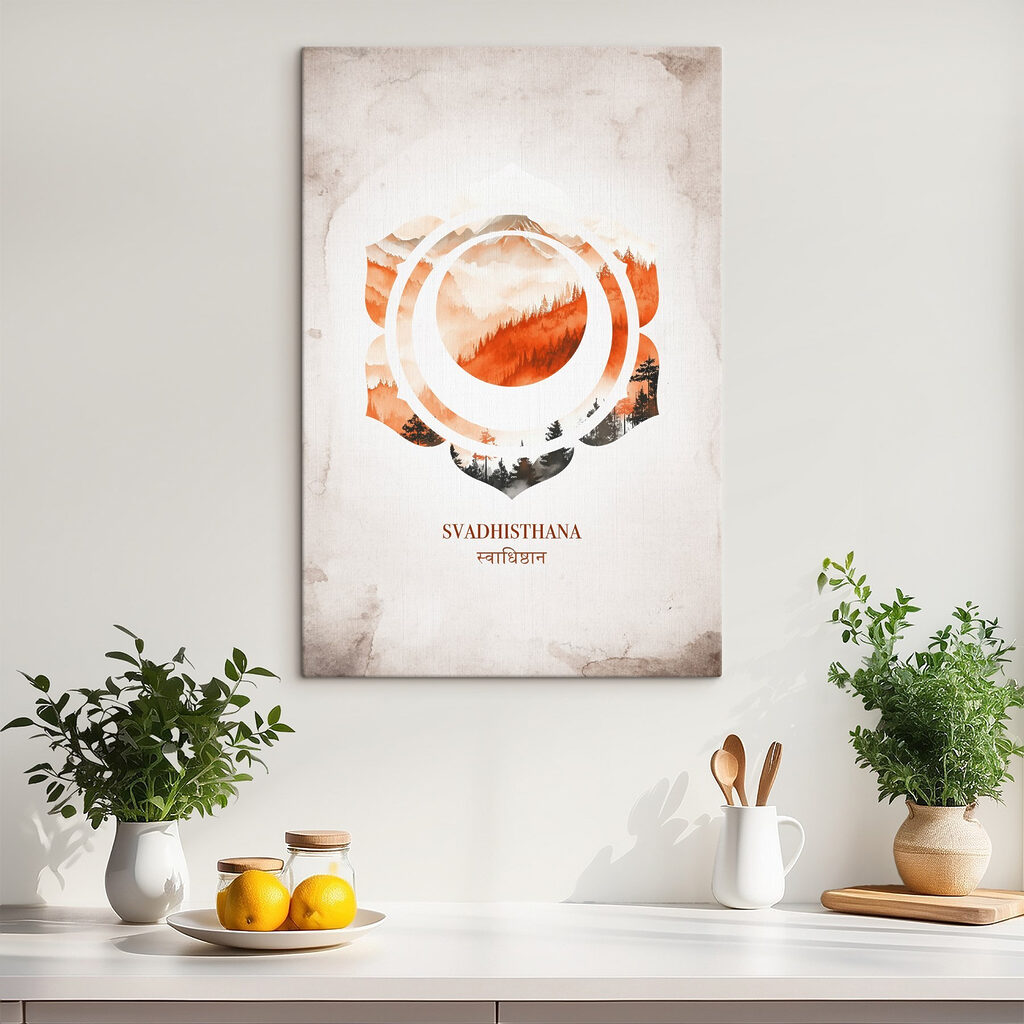 Chakra sacral laranja — interior 2