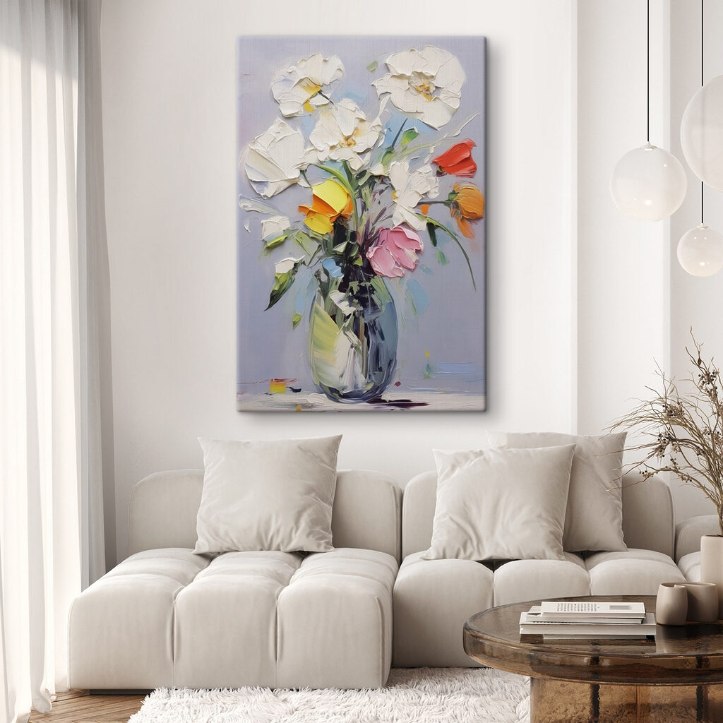 Ramalhete em vidro — interior 2