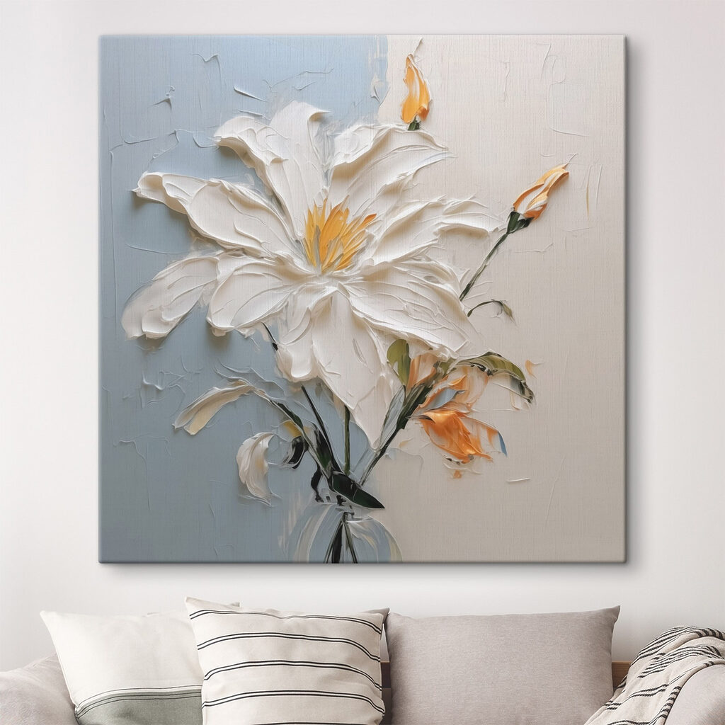 Flores em hastes frias — interior 1