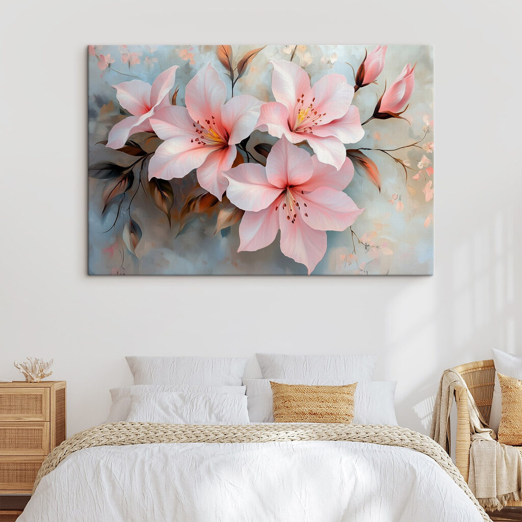 Ramo de flores cor-de-rosa — interior 2