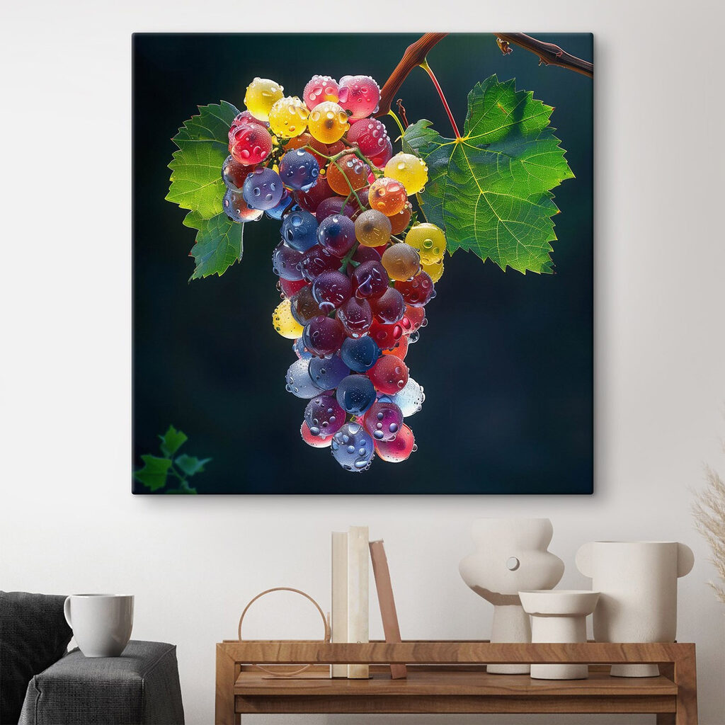 Uvas de luz colorida — interior 2