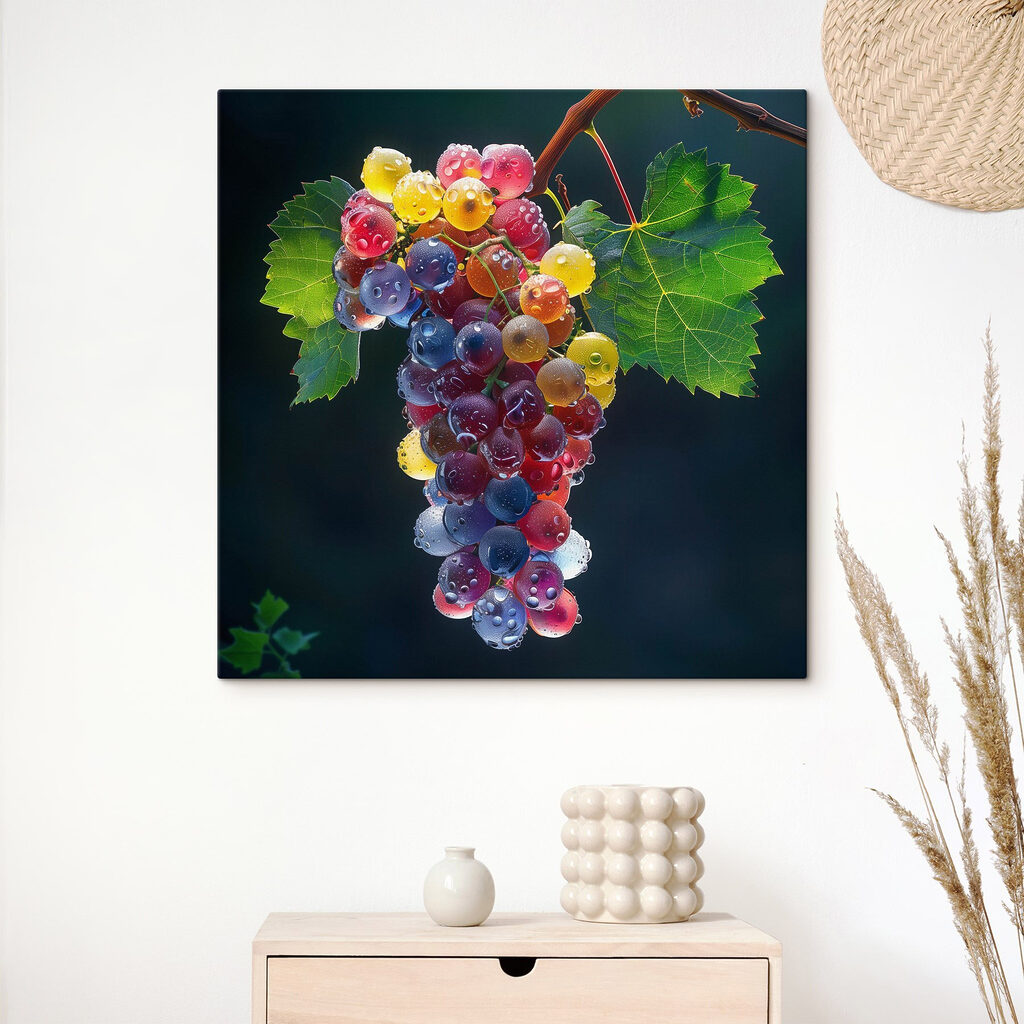 Uvas de luz colorida — interior 3
