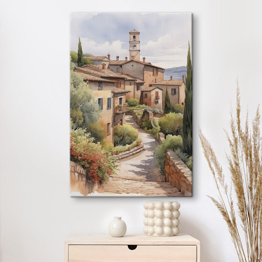 Caminho para a igreja — interior 1