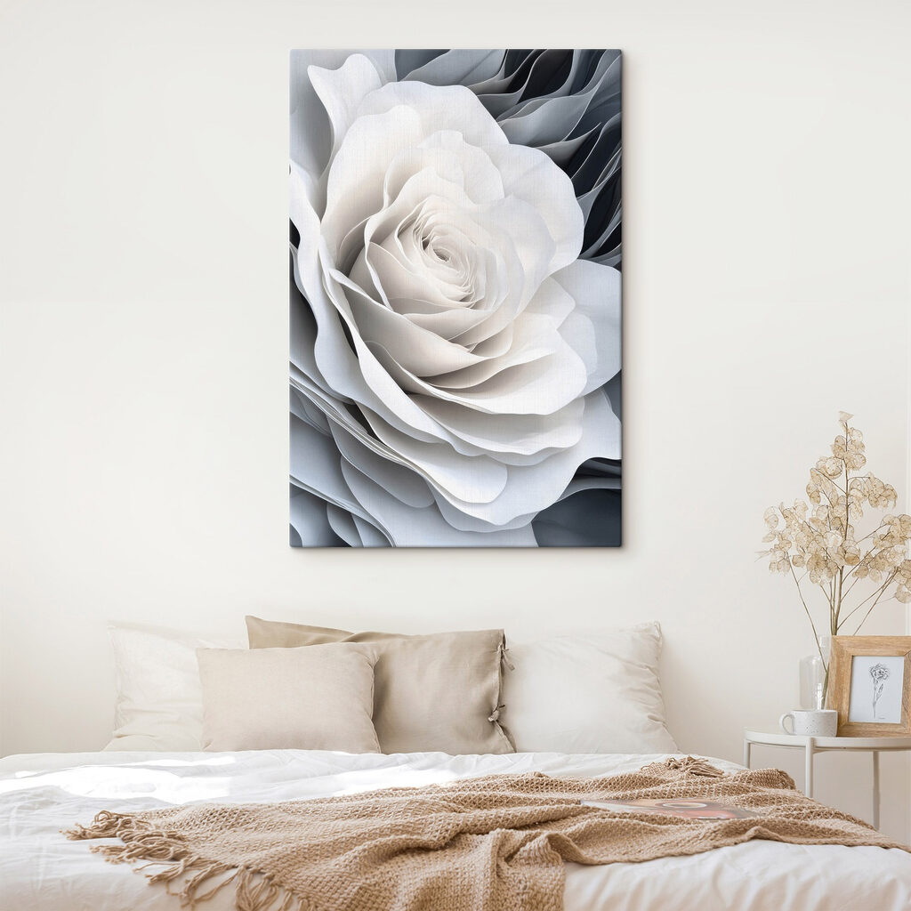 Rosa de bordas onduladas — interior 1