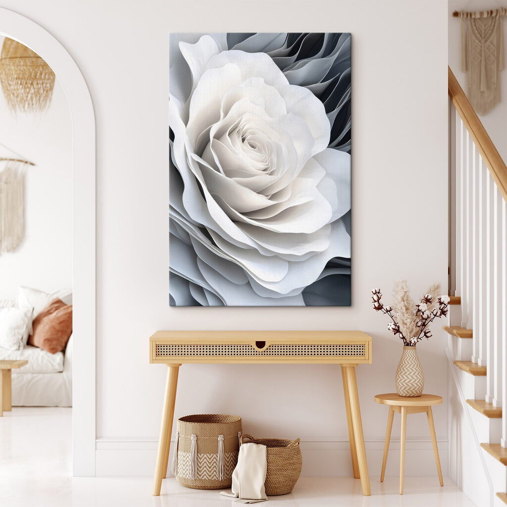 Rosa de bordas onduladas — interior 2