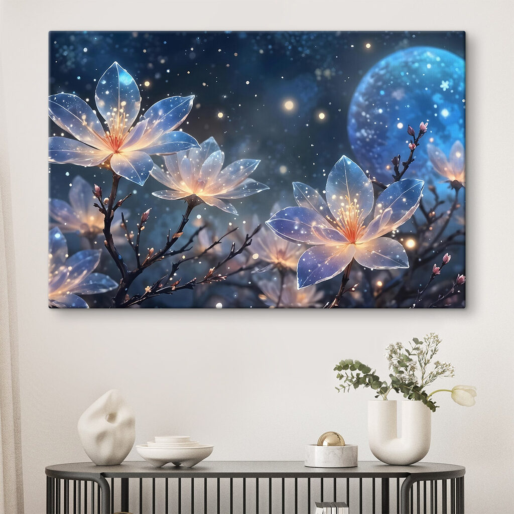 Ramos numa noite estrelada — interior 1