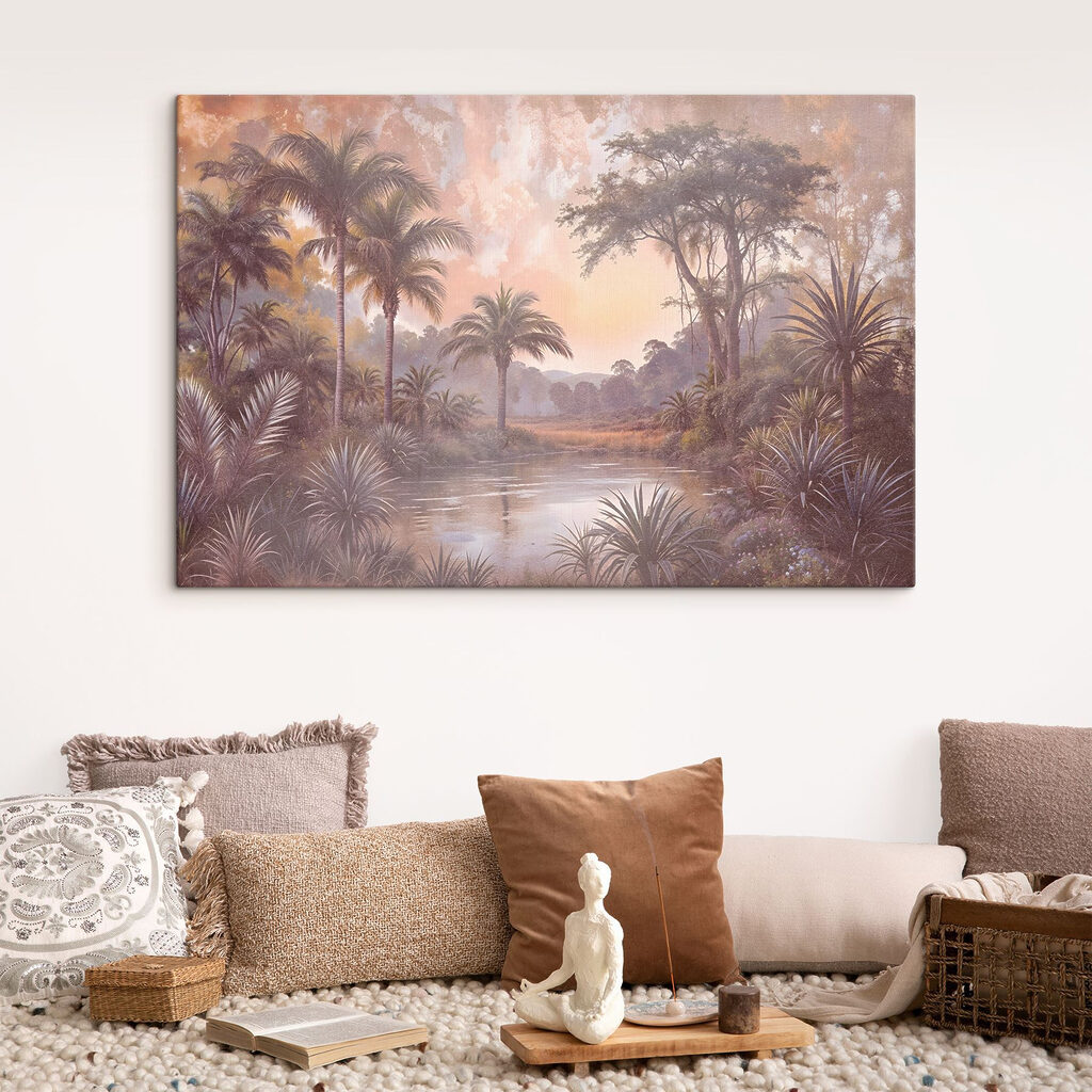 Rio tropical ao amanhecer — interior 1