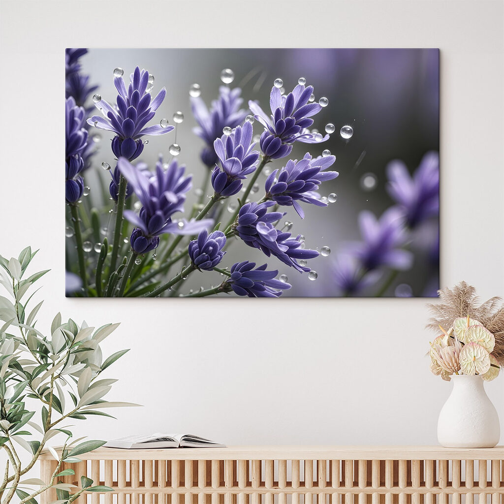 Lavanda com orvalho — interior 1