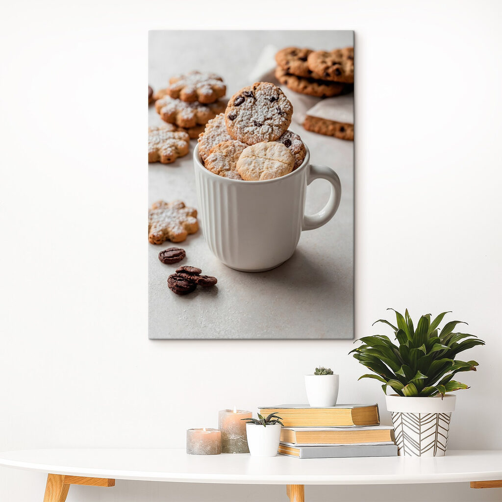 Biscoitos numa caneca — interior 2