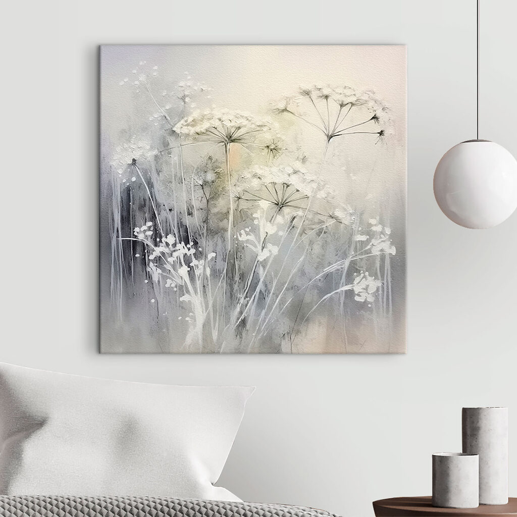 Flores brancas na neblina — interior 2