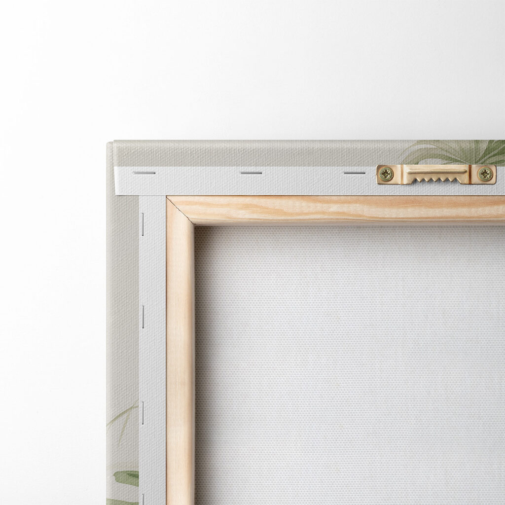 Monstera junto à coluna — verso