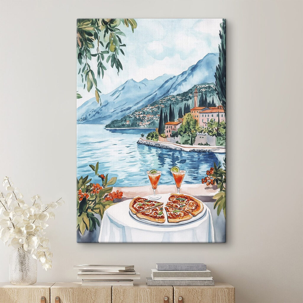 Pizza junto à aldeia — interior 2