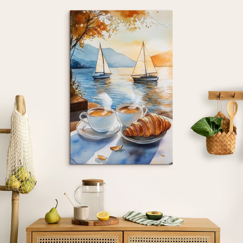 Croissant junto aos veleiros — interior 2