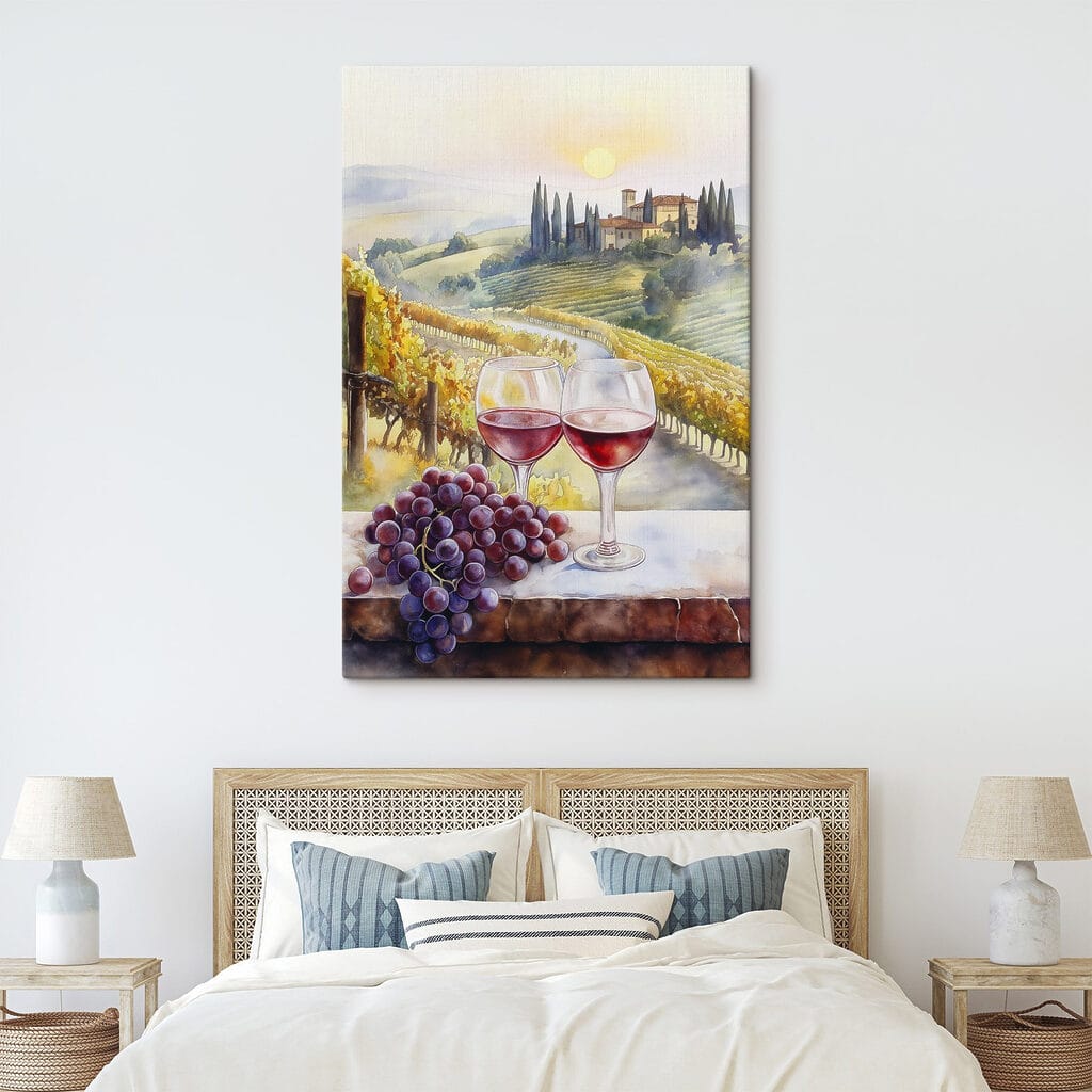 Uvas na quinta — interior 1