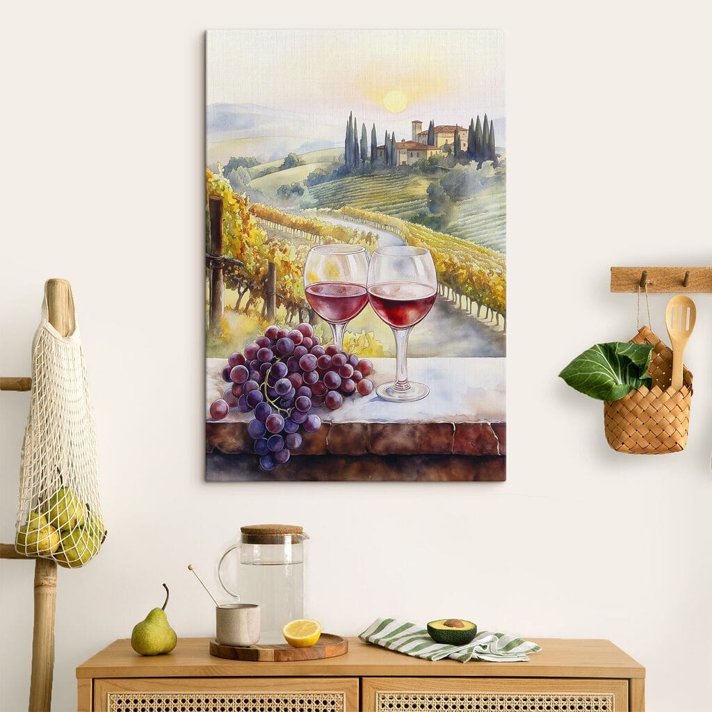 Uvas na quinta — interior 2