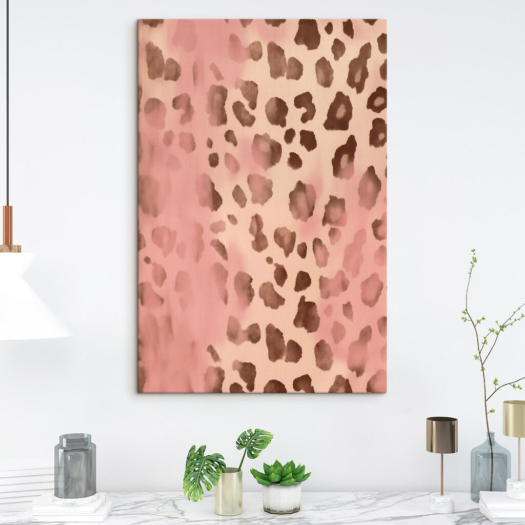 Manchas castanhas em rosa — interior 1