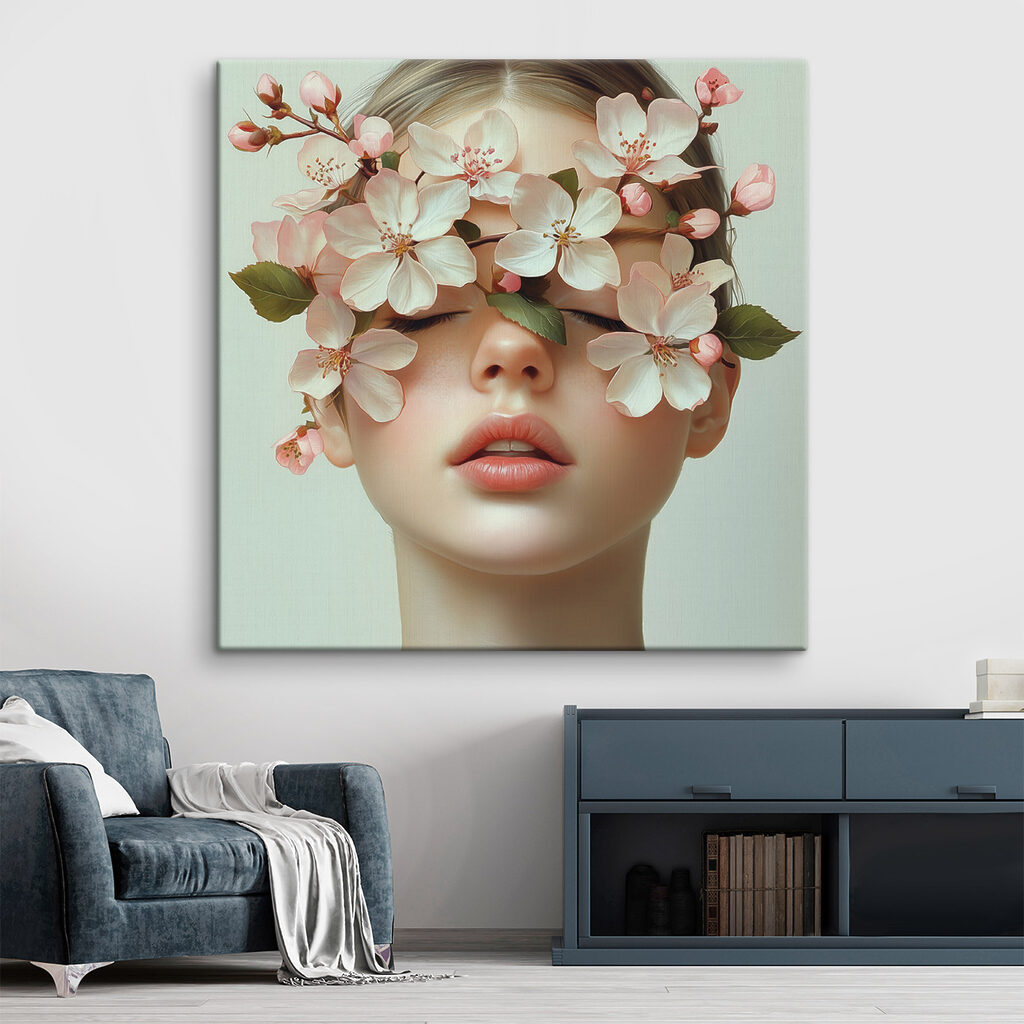 Flores sobre os olhos — interior 2