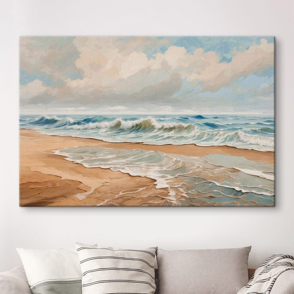 Ondas baixas na areia — interior 2
