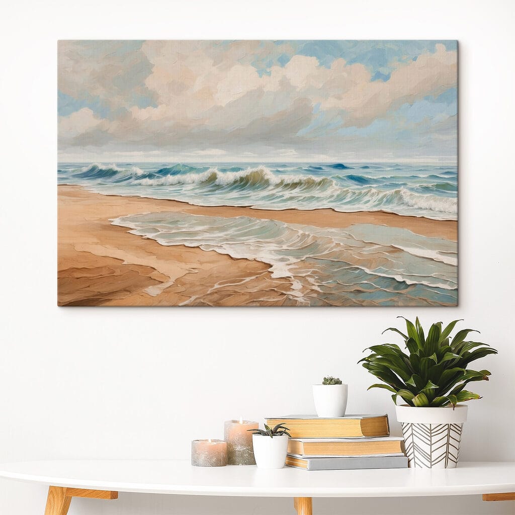 Ondas baixas na areia — interior 1