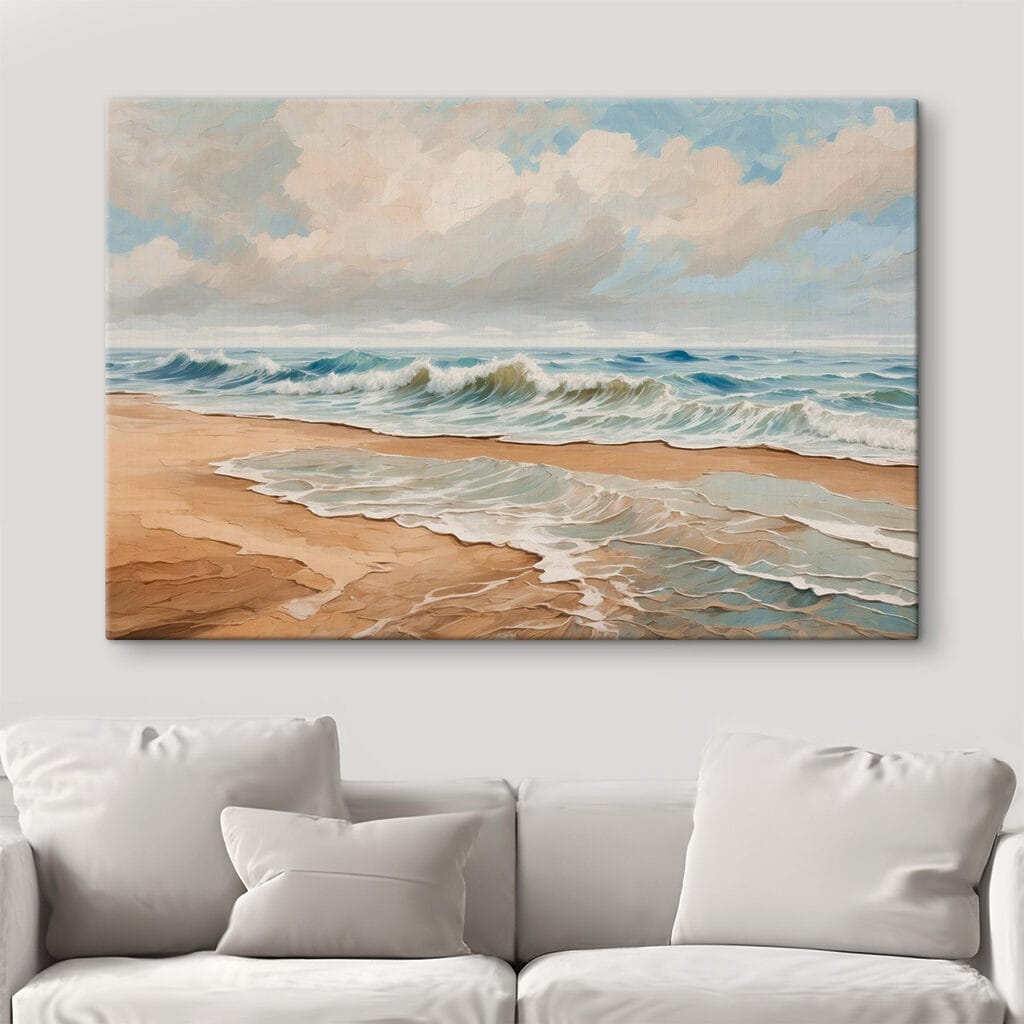 Ondas baixas na areia — interior 3