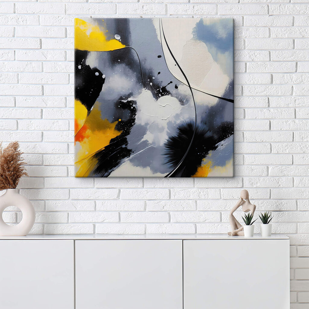 Amarelo com manchas pretas — interior 2