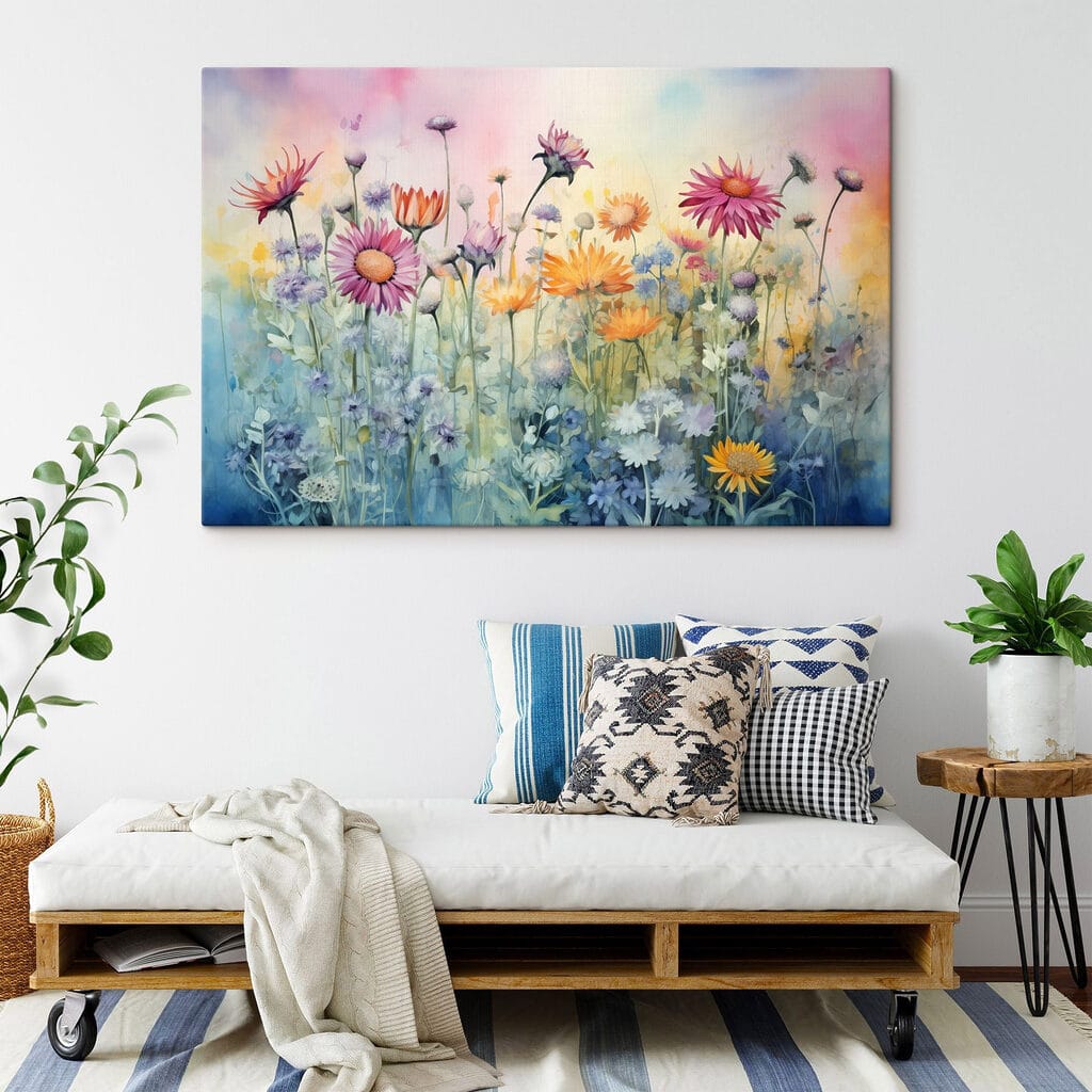 Flores silvestres ao amanhecer — interior 1