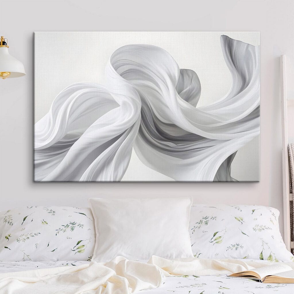 Fitas brancas em movimento — interior 2