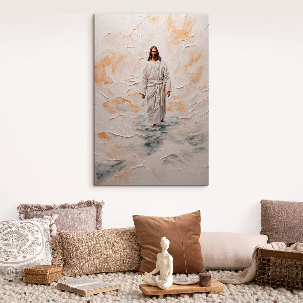 Figura sobre as ondas — interior 2