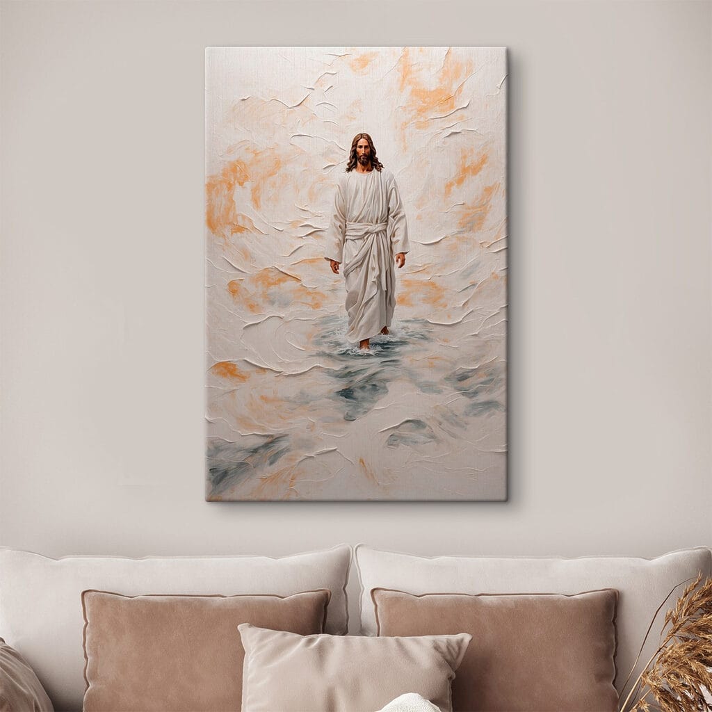 Figura sobre as ondas num interior
