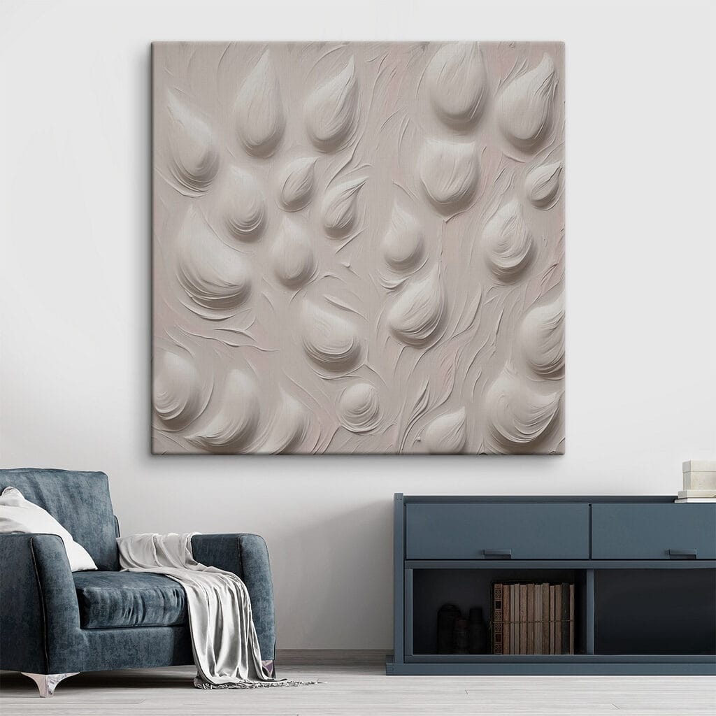 Gotas brancas em movimento — interior 2