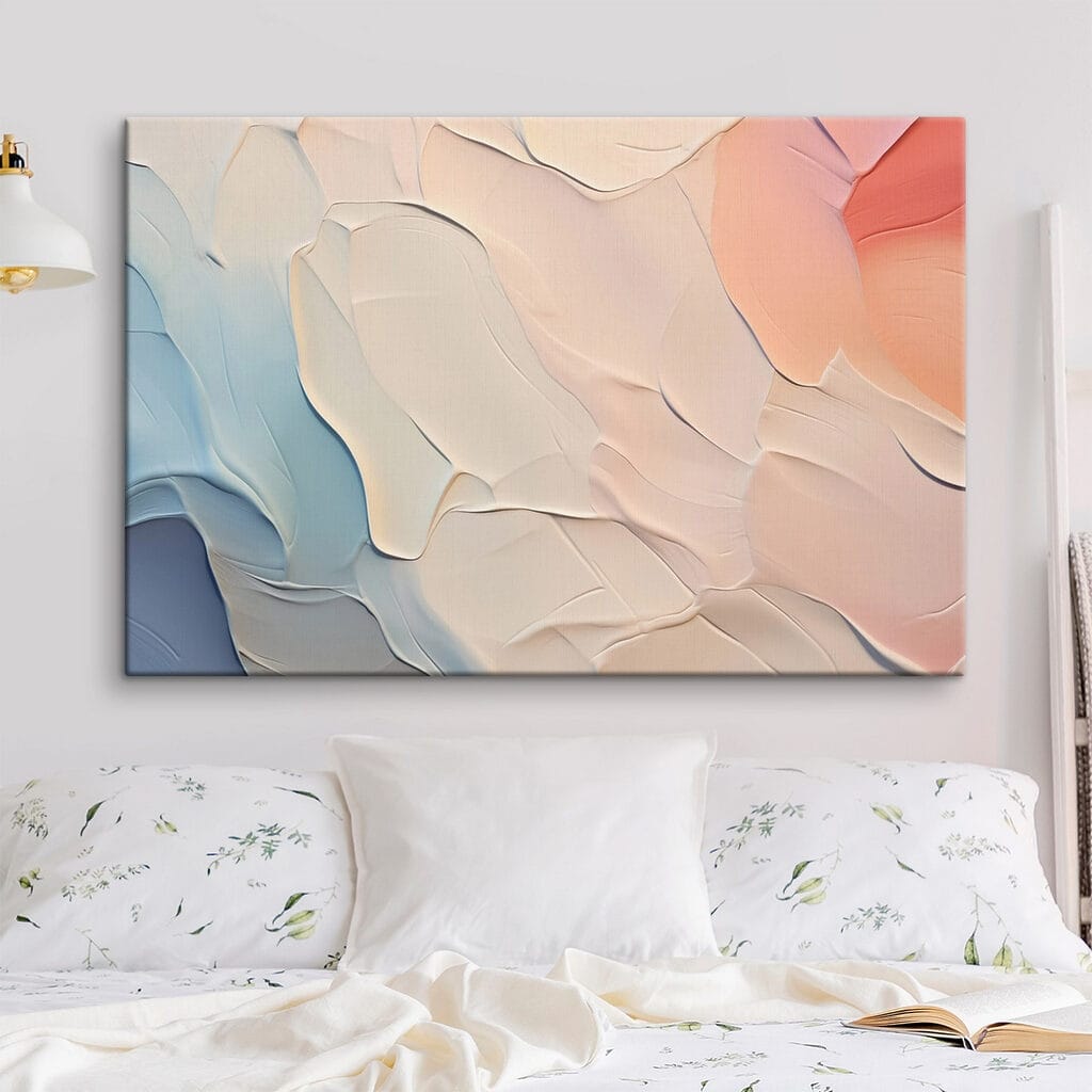 Manchas em tons pastel — interior 1