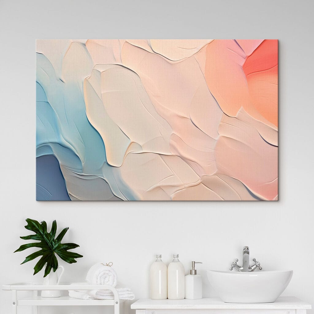 Manchas em tons pastel — interior 2
