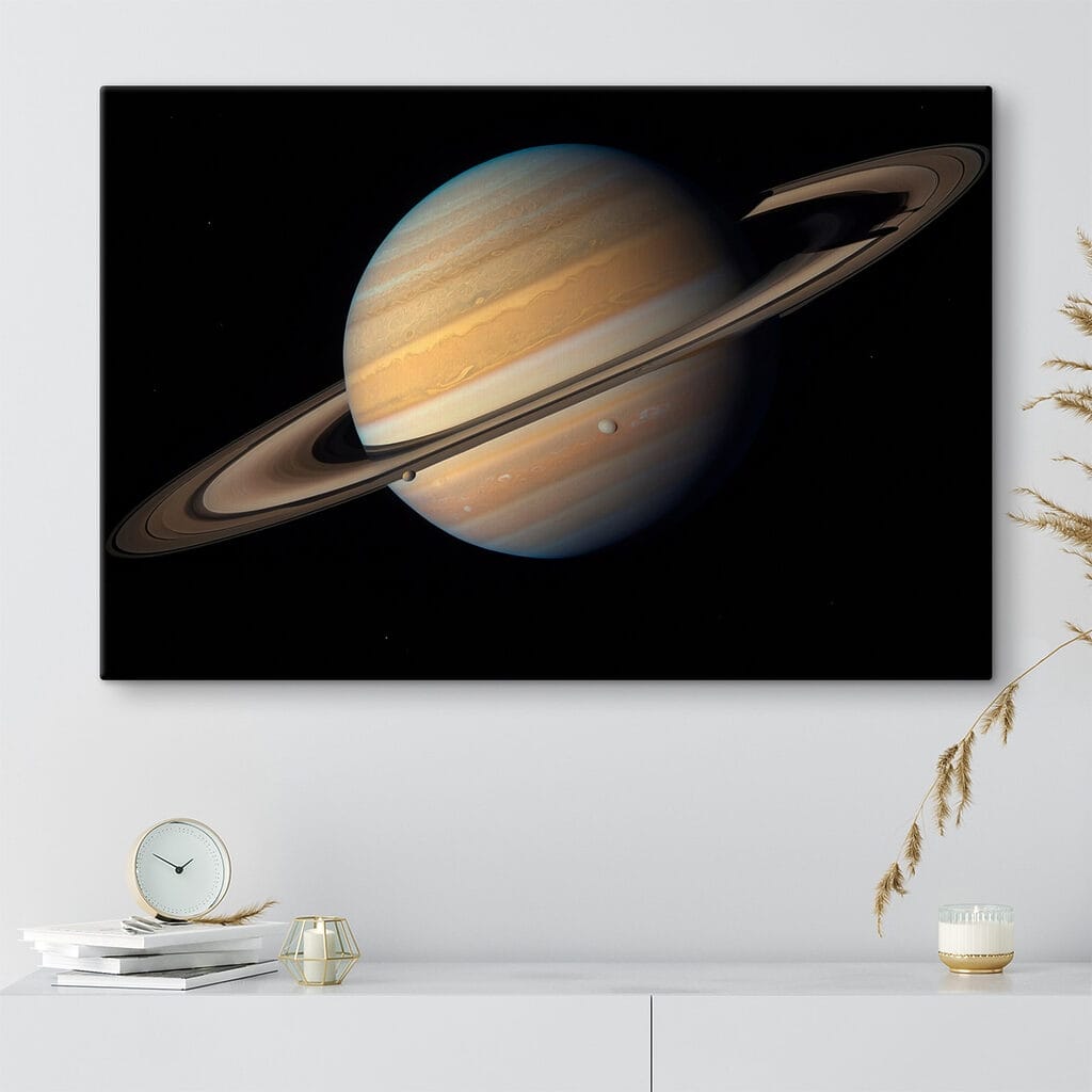 Saturno contra o espaço — interior 2