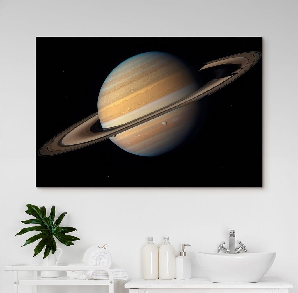 Saturno contra o espaço — interior 4