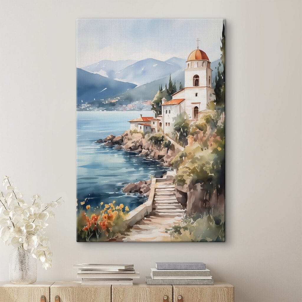 Escadas para a costa — interior 1