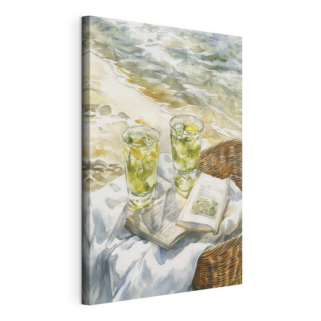 Limonadas e livro — vista do produto