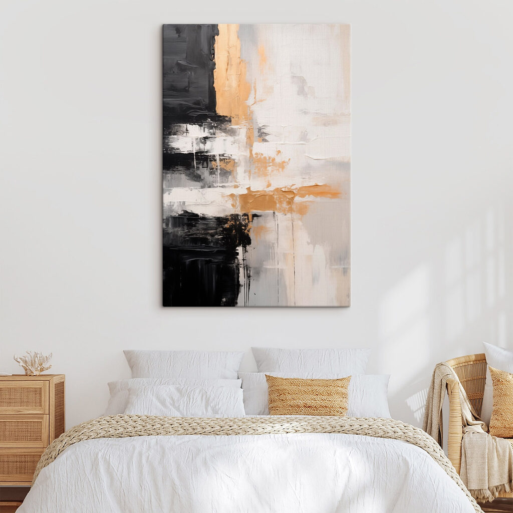 Preto, branco e dourado — interior 2