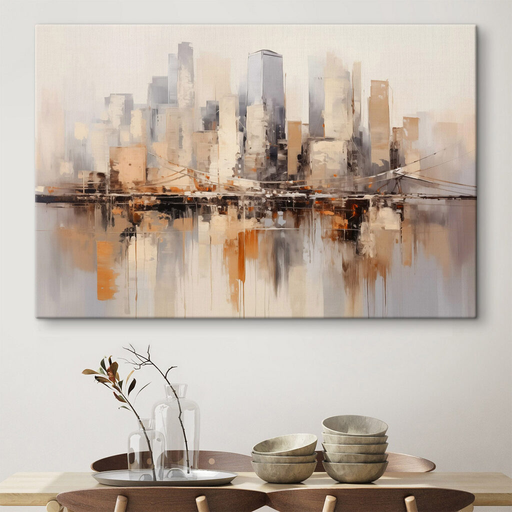 Torres urbanas refletidas — interior 2