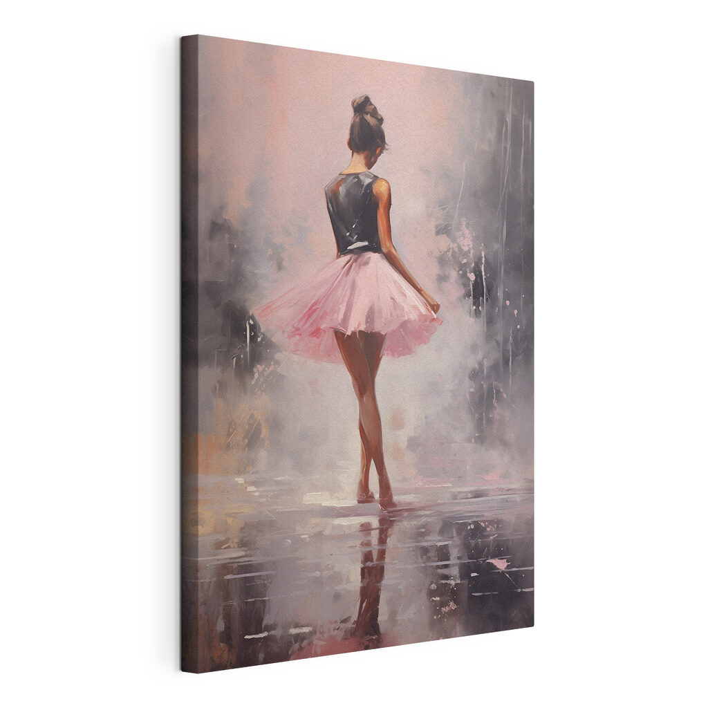 Bailarina com tutu cor-de-rosa — vista do produto
