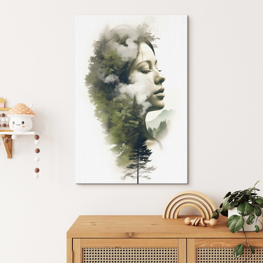 Perfil silencioso na neblina — interior 1