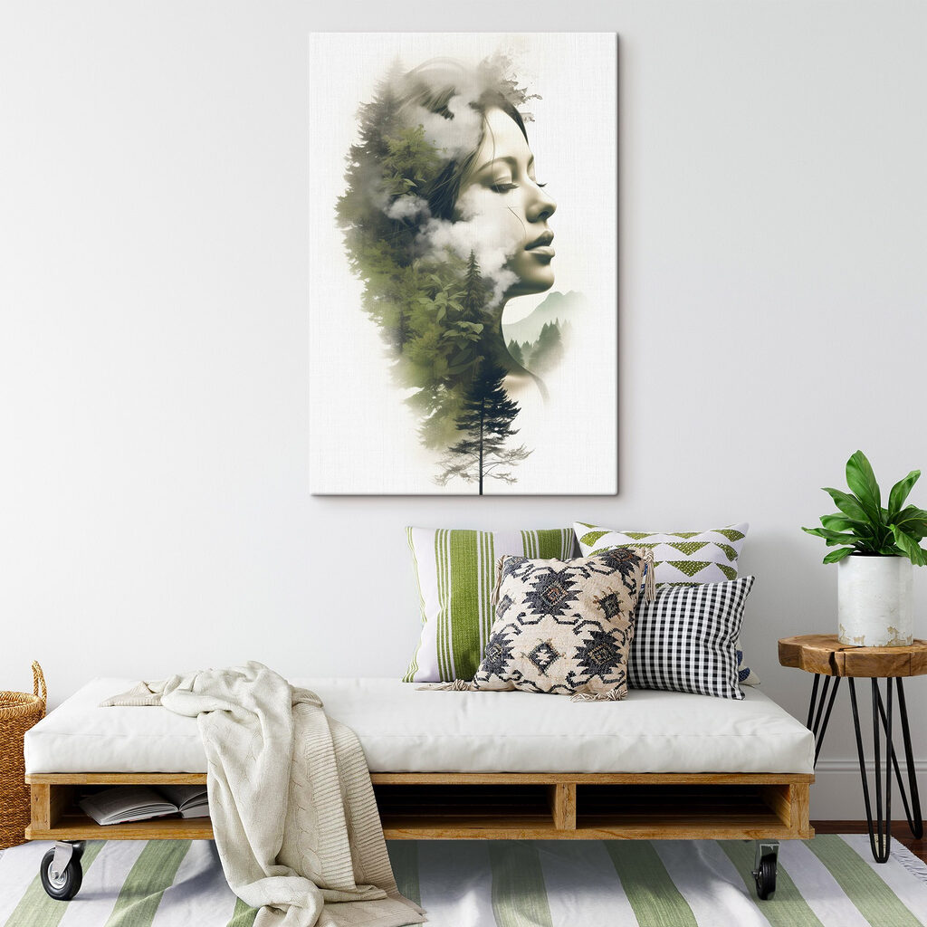 Perfil silencioso na neblina — interior 2