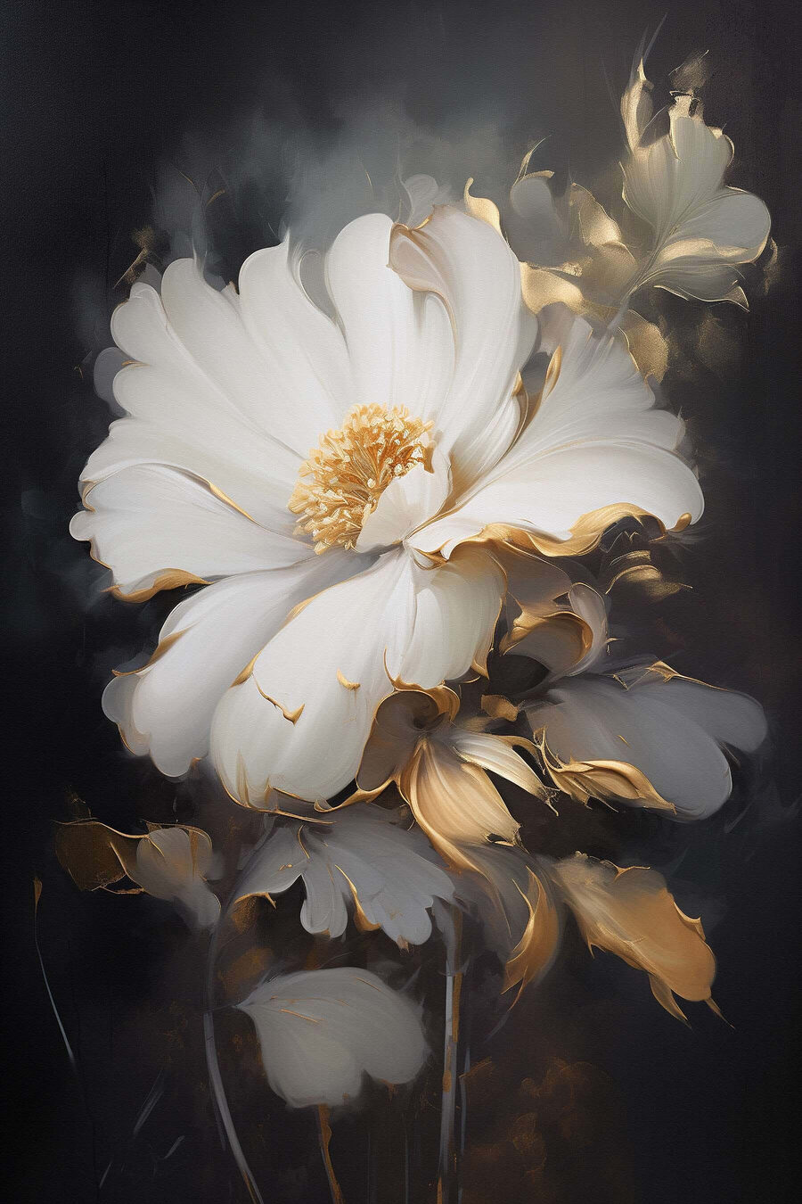 Flor saída da sombra — design completo