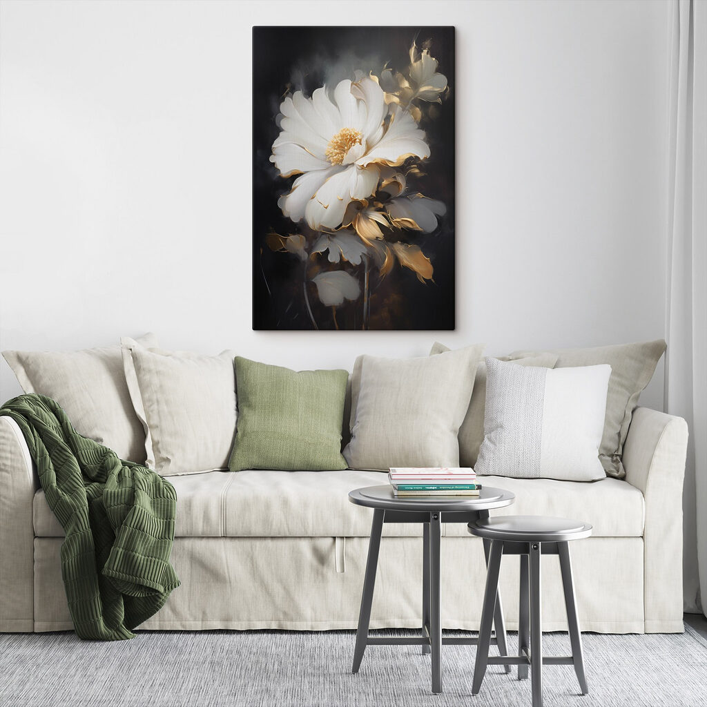 Flor saída da sombra — interior 2