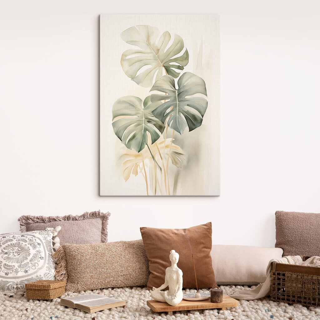 Monstera de folhas pálidas — interior 2