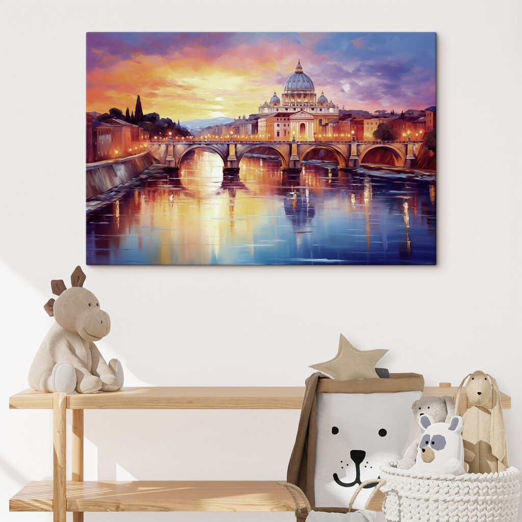 Cúpula romana ao entardecer — interior 2
